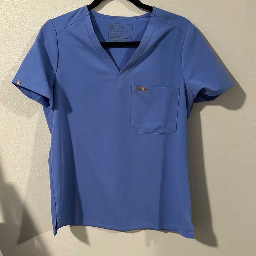 Blue Figs Catarina single pocket Scrub top